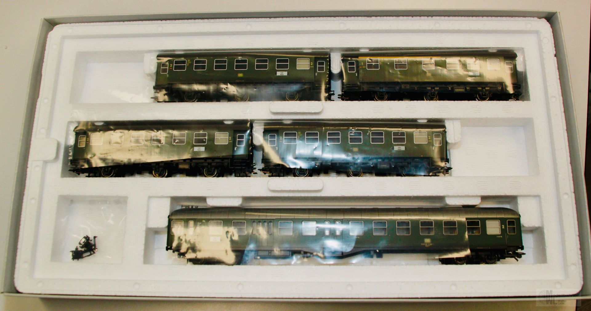 Trix 23389 - Trix - Personenwagen Set DB Ep.IV 5.tlg. H0/GL